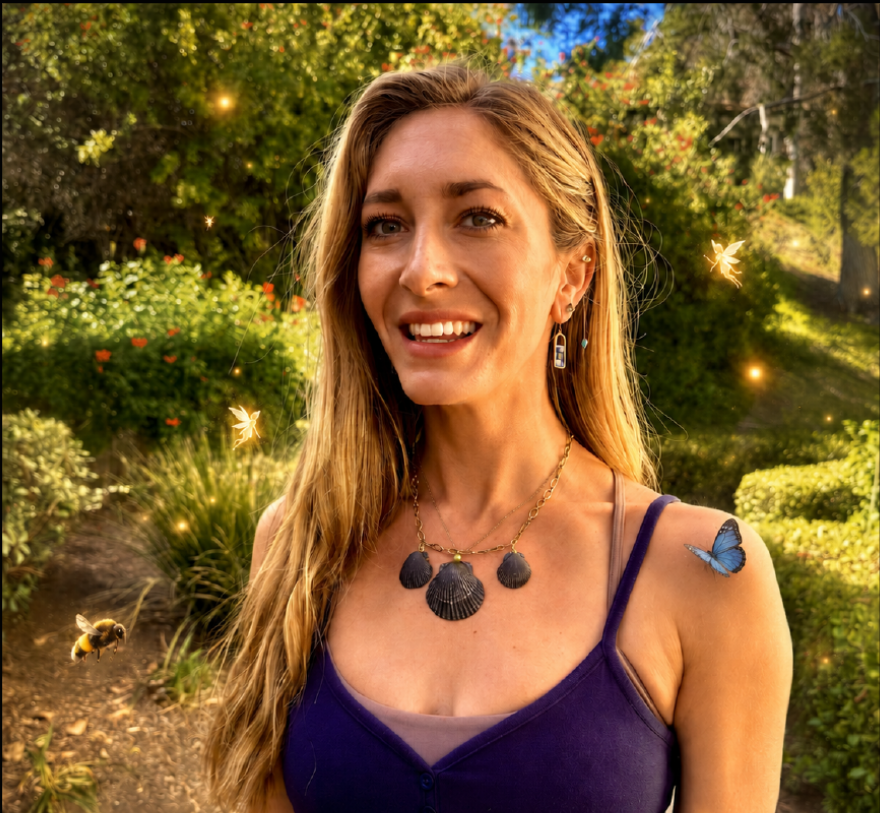 Abbey Light Worker enchanted portrait